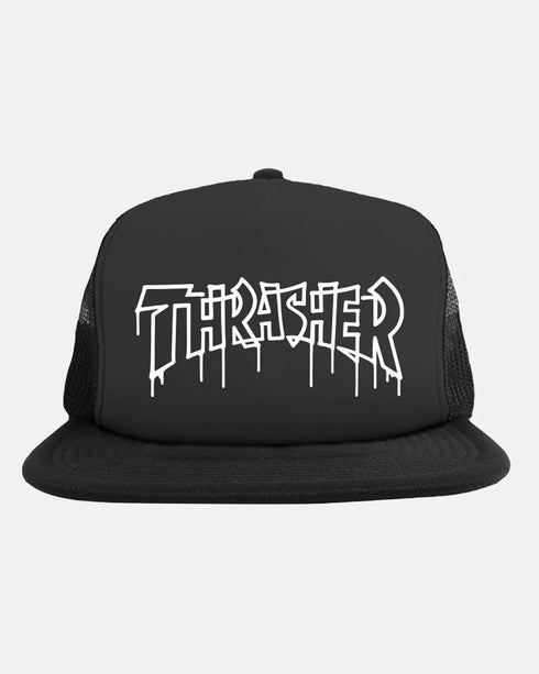 Thrasher - One Liner Trucker Hat (Black)